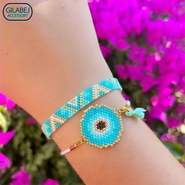 Turquoise Necklace & Bracelet Set Code 3015 1