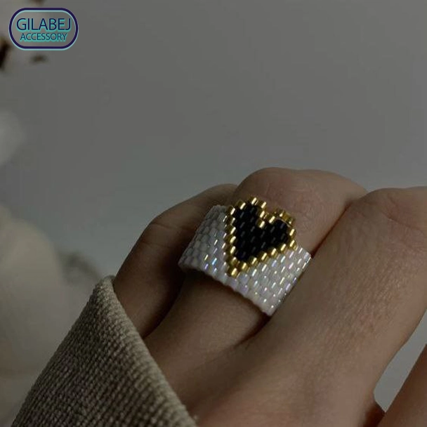 Miyuki Ring Heart Design Code 3030 2