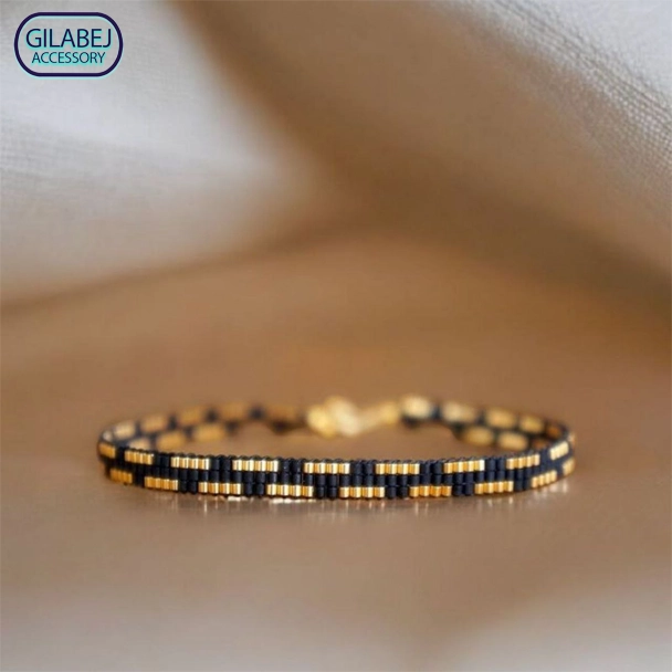 Miyuki Gold Line Anklet –3