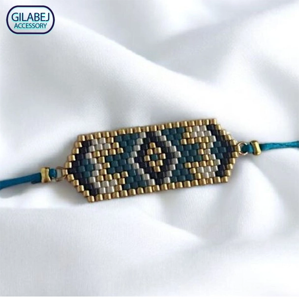 Miyuki Hexagonal Sliding Bracelet 3044