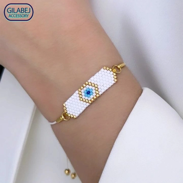 Miyuki Hexagonal Sliding Bracelet 3047