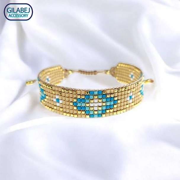 Miyuki Bracelet Blue 2