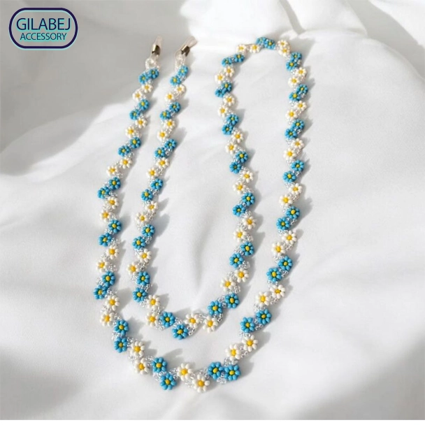 Miyuki Glasses Chain Blossom Design Code 3091 3